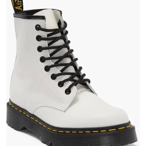 New Dr. Martens 1460 Bex Lug Sole Boots (Women), size women 7, lace up leather - Picture 1 of 16